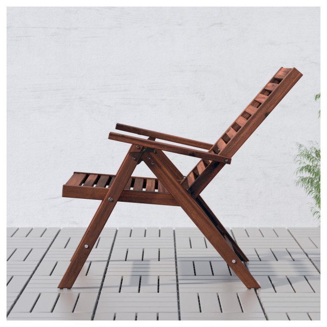 Садовое кресло, складное, регулируемая спинка