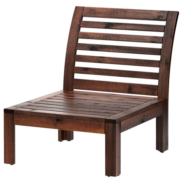 Садовый модульный диван с 1-ой спинкой