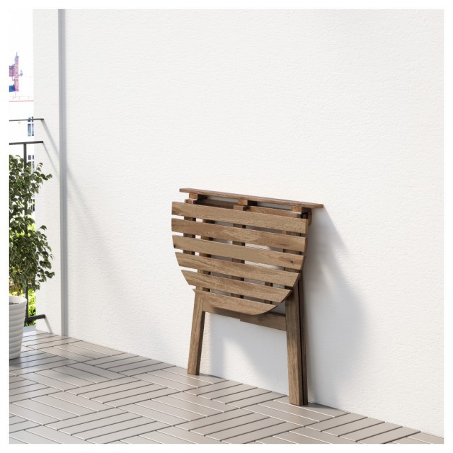 Пристенный стол, садовый