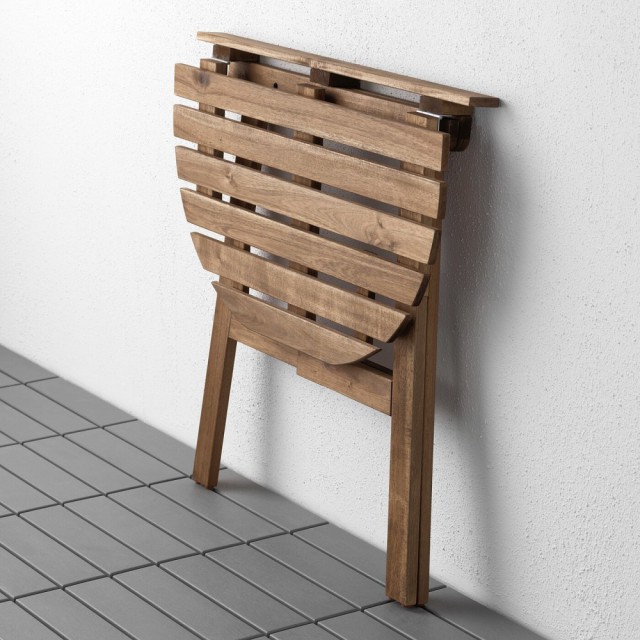 Пристенный стол, садовый