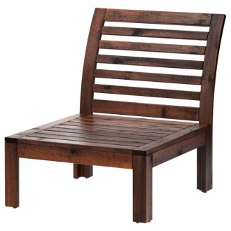 Садовый модульный диван с 1-ой спинкой