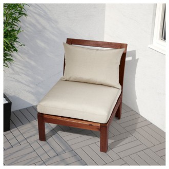 Садовый модульный диван с 1-ой спинкой