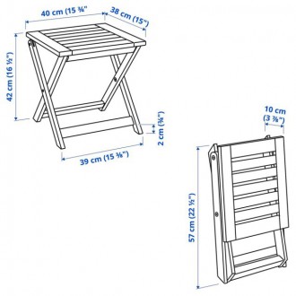 Садовая табуретка