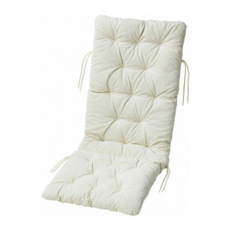 Подушка на садовую мебель 116x45см, бежевая